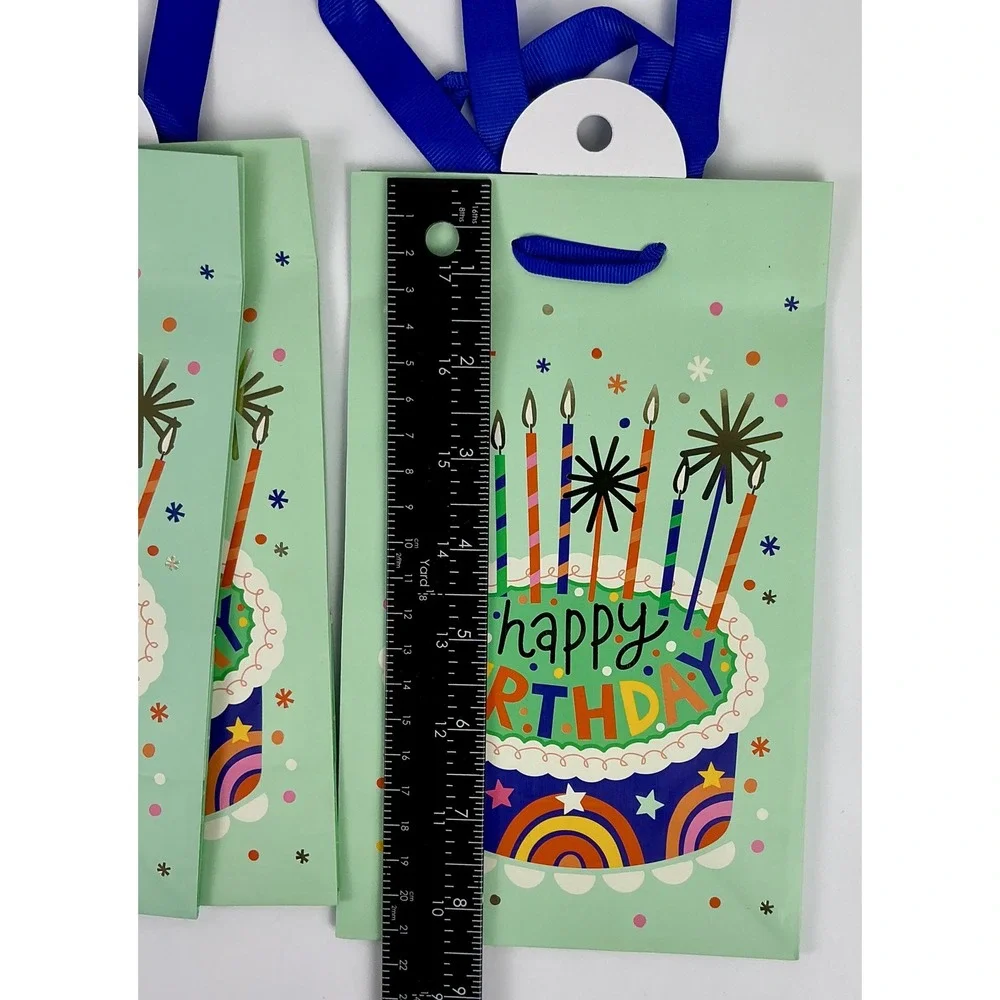 3‎ Bags Spritz Happy Birthday Gift Bags Cake Celebration Party Favors 8